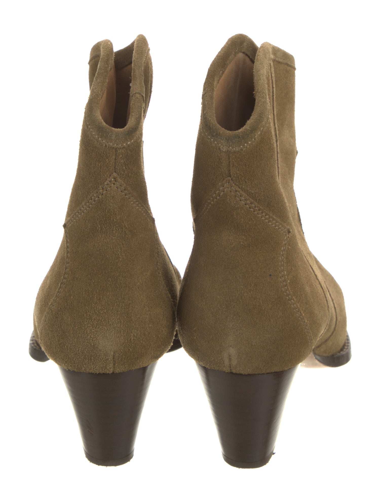 Isabel Marant Suede Western Boots